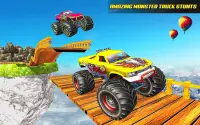 Monster Truck Stunt Games 3D Screen Shot 3