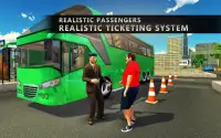 Coach Bus Driving: Free City Bus Games Screen Shot 0