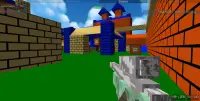 Shooting Zombie Blocky Gun Warfare Screen Shot 1