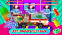 Build Kids Truck Repair Wash- Puzzle Learning Game Screen Shot 4