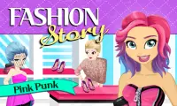 Fashion Story: Pink Punk Screen Shot 14