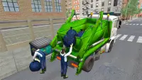 Trash Truck Drive Game : Garbage Truck 2020 Screen Shot 1