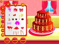 Wedding Cake Decoration - Sweet Cake Maker Games Screen Shot 2