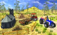 Tractor Driving Simulator Offroad Tractor Trolley Screen Shot 0