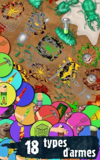 Hexapod jeux insecte coléoptères fourmis punaises Screen Shot 7