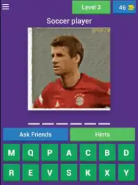 Guess Soccer Player Screen Shot 8