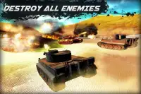 batalla de tanques en 3D Ejér Screen Shot 0