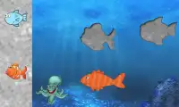 幼児のための魚のパズル！ Screen Shot 1
