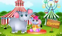 हाथी जन्म लड़कियों के खेल Screen Shot 8