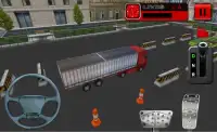 zwaar truck parkeren simulator Screen Shot 6