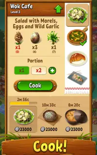 Forest Bounty — collect & cook Screen Shot 1