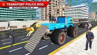City Police Dog Simulator, 3D Police Dog Game 2020 Screen Shot 2