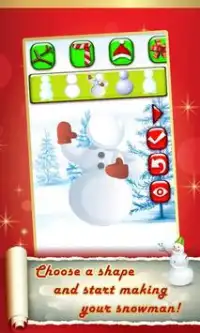 Snowman Maker Screen Shot 1