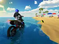 3D gila Beach Bike Stunts Sim Screen Shot 9