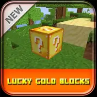 Lucky Gold Block Mod Minecraft Screen Shot 0
