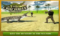 Wild Crocodile Beast Attack 3D Screen Shot 1