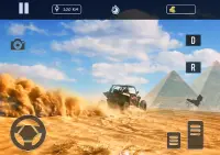 몬스터 트럭 레이싱 게임 2020 : 사막 게임 Screen Shot 5
