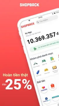 ShopBack - Mua sắm & Hoàn tiền Screen Shot 4