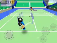 Stickman 3D Tennis Screen Shot 9