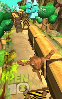 New Ben Alien Boy Rush - Jungle Escape Run Screen Shot 5