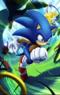 Super Sonic Adventure Run Screen Shot 0