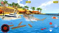 Hungry Shark Attack Game 3D Screen Shot 3