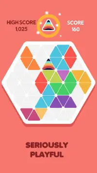 Trigon 1010! Triangle Block  Match Puzzle Game Screen Shot 1