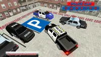 Real Polis araba Otopark Oyunlar Screen Shot 0