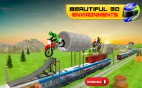 Bike Stunt Racing Games 3D Screen Shot 1