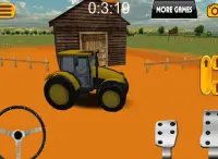 Tractor parking 3D farm driver Screen Shot 3
