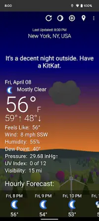 What The Forecast Screen Shot 2