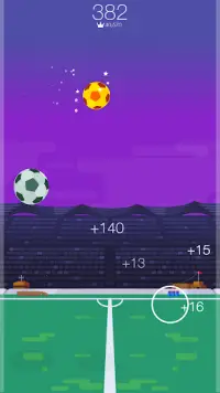 Kickup FRVR - تدريب مهاراتك شعوذة كرة القدم Screen Shot 2