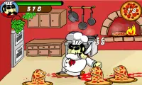 Pizza ghê rợn Zombi bằng pizza Screen Shot 11