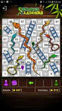 Snakes & Ladders Online Multiplayer Game Screen Shot 4