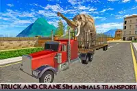 Truck & Crane Sim: Animal Cargo Ship Screen Shot 11