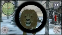 wilde leeuw sniper jager Screen Shot 3