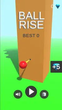Pokey Ball Rise - 3D Screen Shot 1