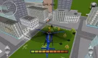 911 Polisi Kota Helicopter 3D Screen Shot 1
