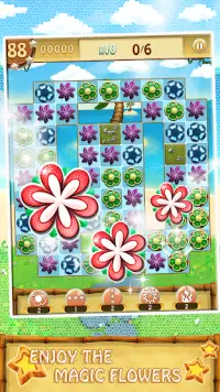 Kango Islands - Connect Garden Flowers Match 3 Screen Shot 0