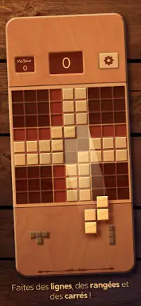 Woodoku - Puzzles de bloc Screen Shot 0