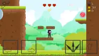 NINJA SIDE 2D : Platform Game Screen Shot 0