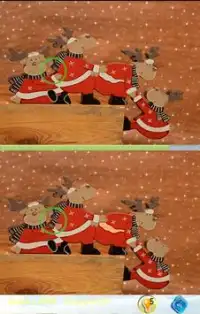 Encontrar a diferença de Natal Screen Shot 2