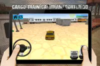 cargo train car transporter 3D Screen Shot 0