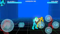 Stickman Chiến binh neon: Fite đường phố Screen Shot 4