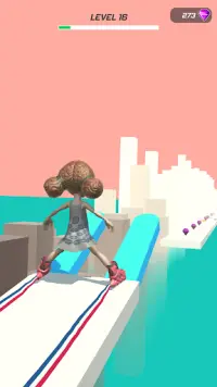 Roller Skating Mania - Sky High Skate City Screen Shot 3