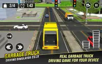 Real Garbage Truck: Trash Cleaner Driving Games Screen Shot 0