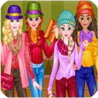 Dress up games for girls - Princesses Edgy Fashion