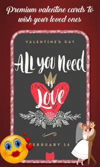 Valentine Love Emojis -Sticker Screen Shot 4