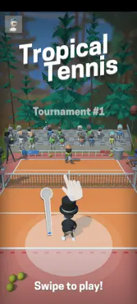 Tropical Tennis - Tournament HD Screen Shot 0