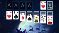 Solitaire Christmas Eve Theme Screen Shot 2